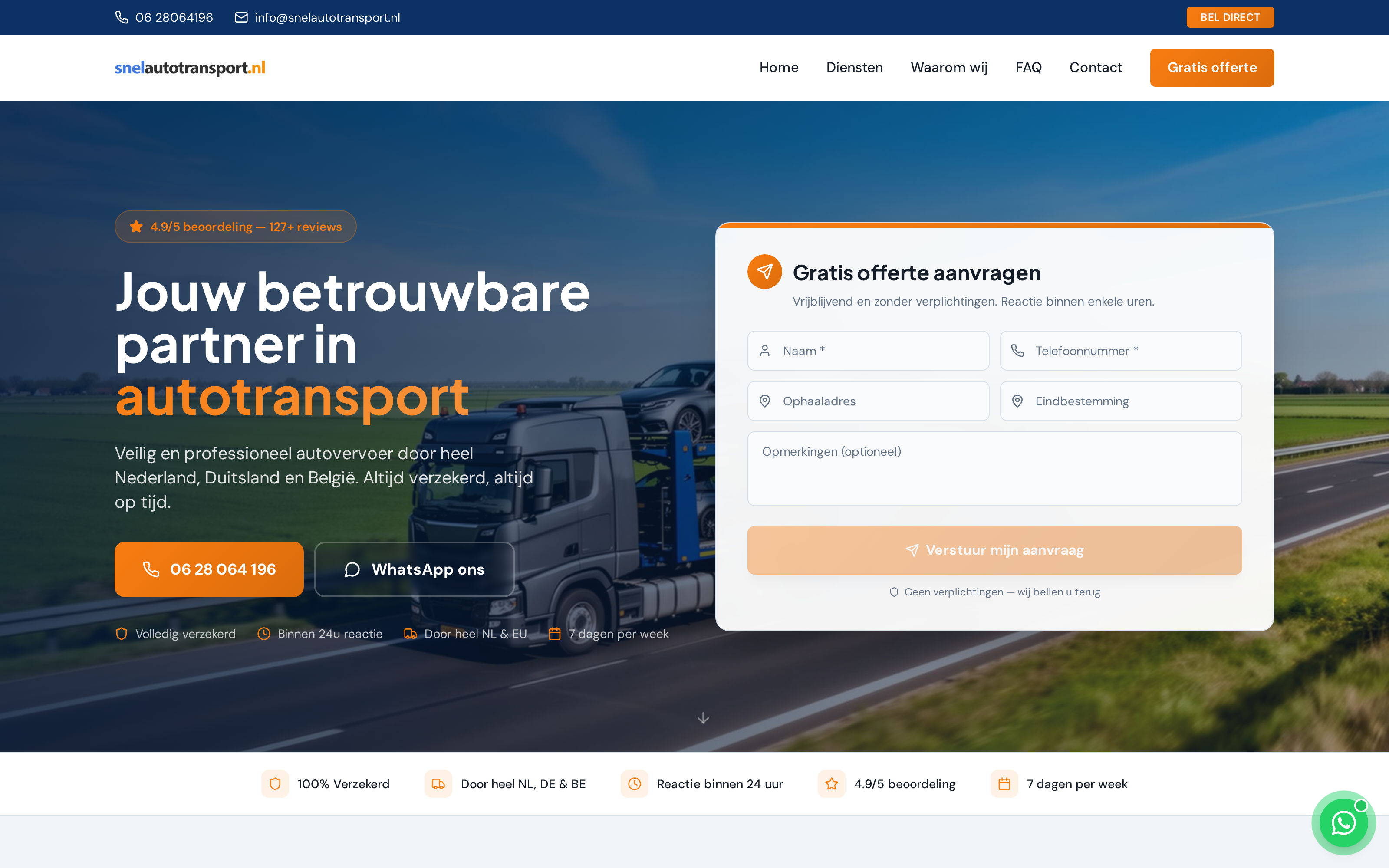 Snel Autotransport
